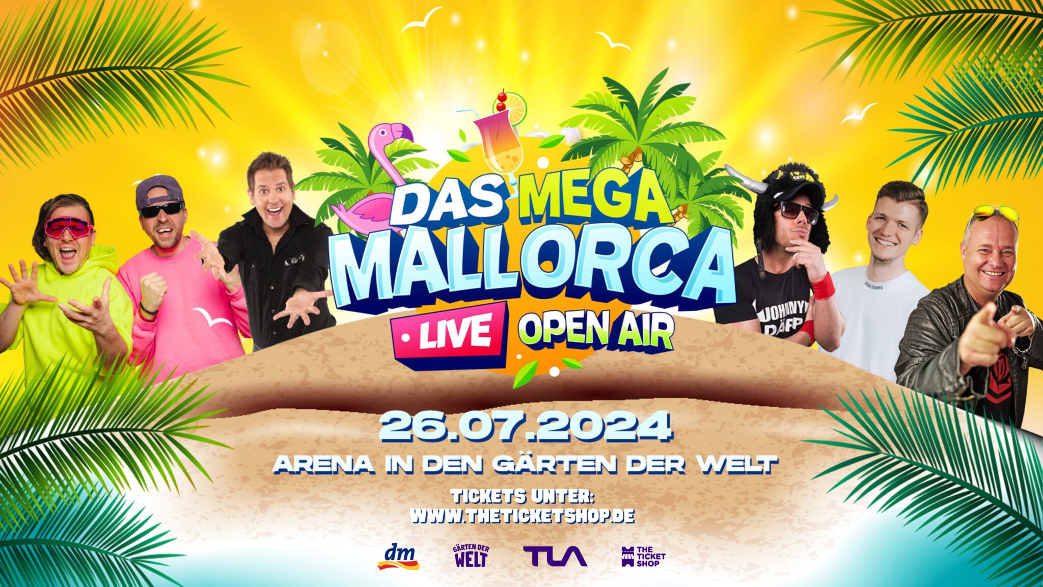Das MEGA 90er Live Open Air Hannover 2025 The Ticket Shop