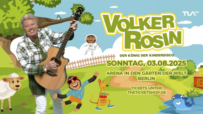 Volker Rosin Live - Berlin Arena Gärten der Welt